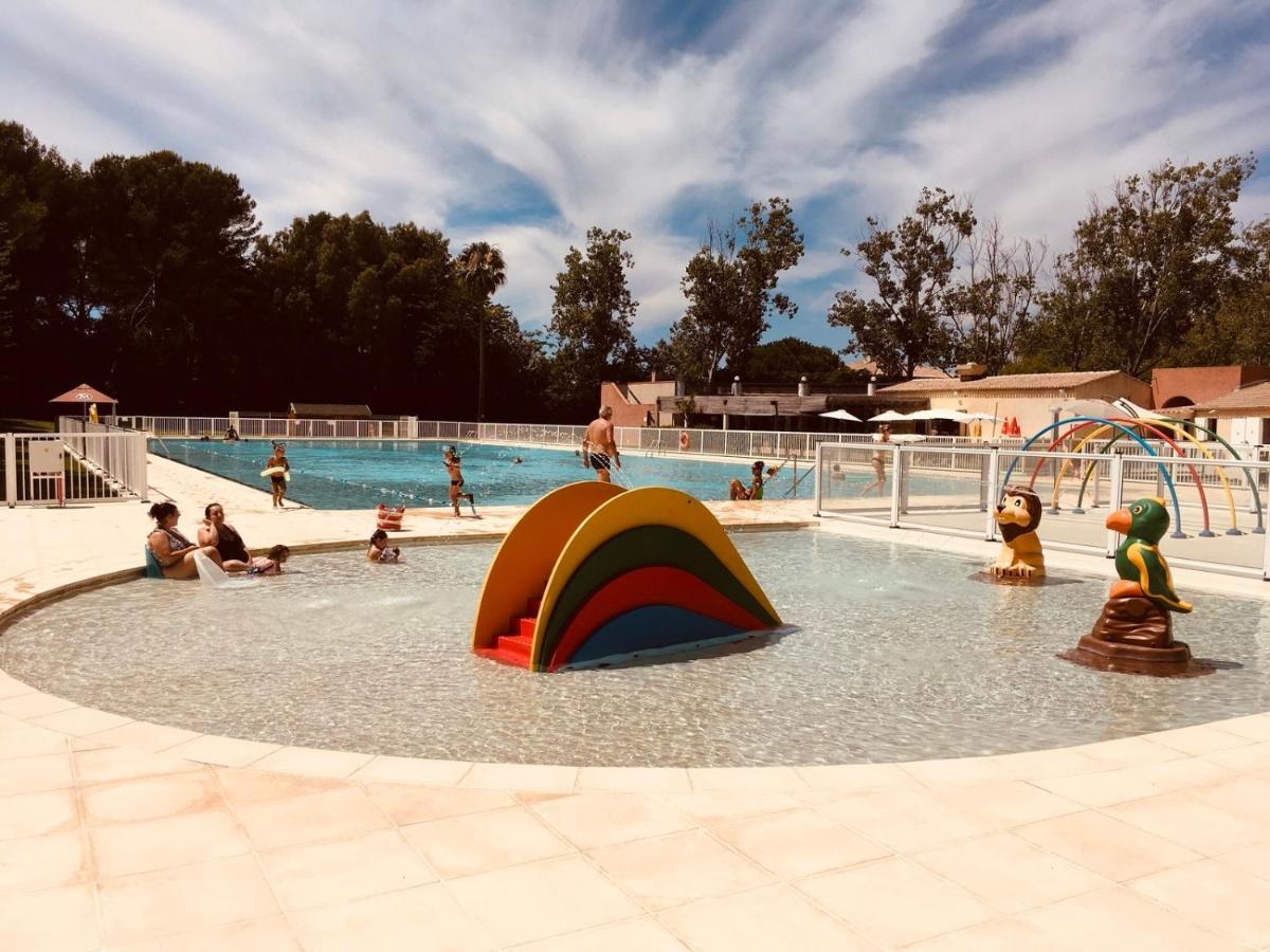 Sea Breeze Med - Vue Mer Climatise, Piscine & Club House A 30m De La Plage