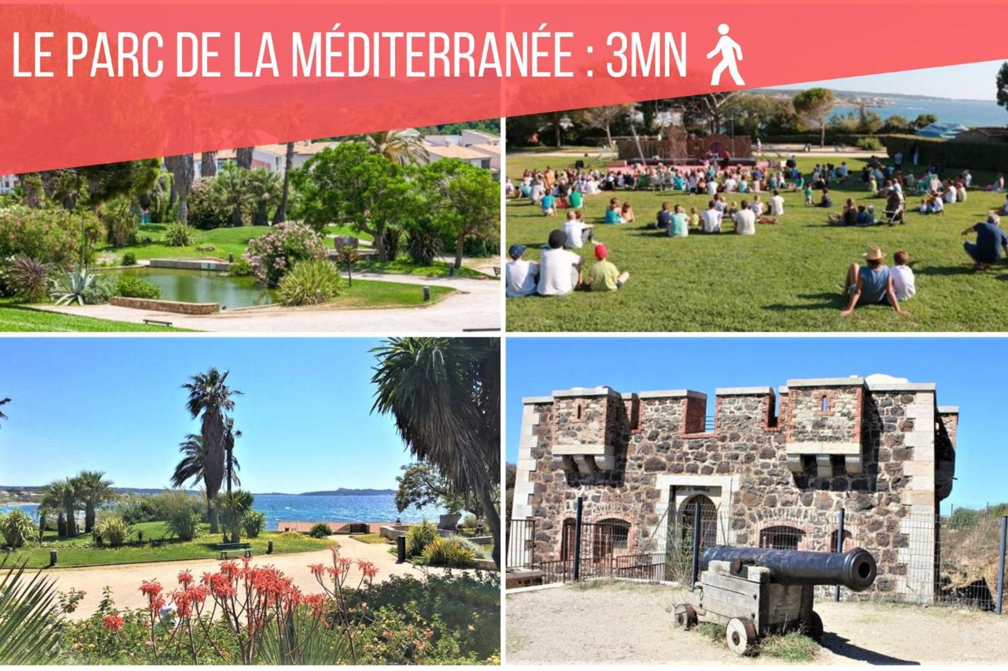 Apartment Sea Breeze Med - Vue Mer Climatise, Piscine & Club House A 30m De La Plage *