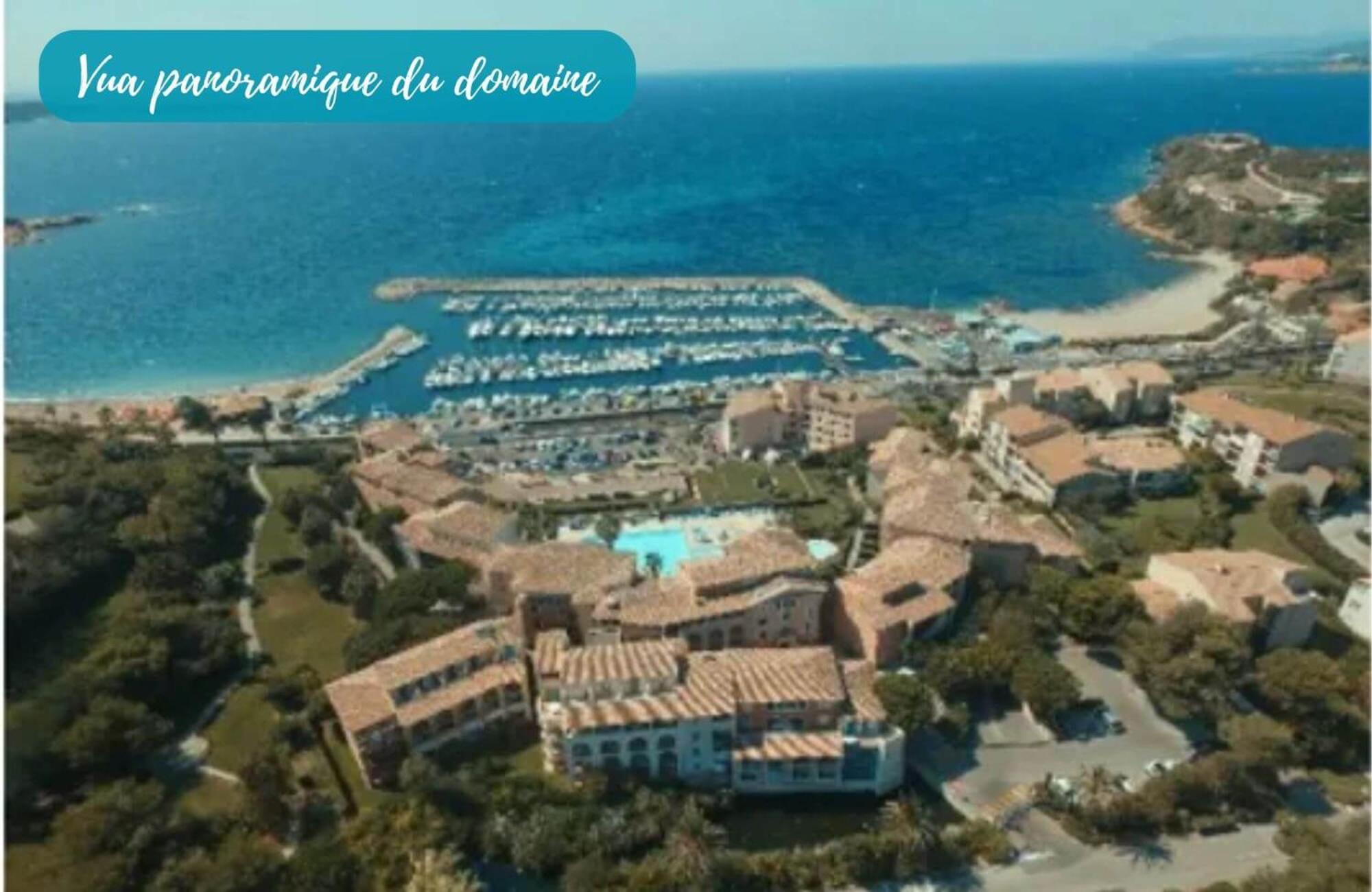 Sea Breeze Med - Vue Mer Climatise, Piscine & Club House A 30m De La Plage