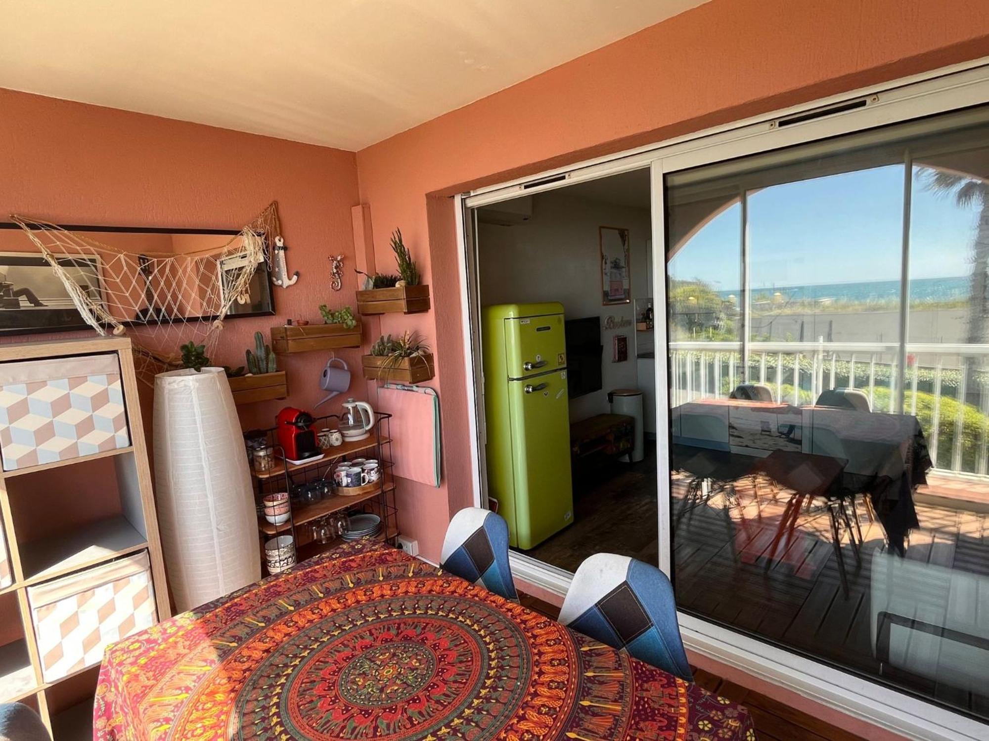 Apartment Sea Breeze Med - Vue Mer Climatise, Piscine & Club House A 30m De La Plage *